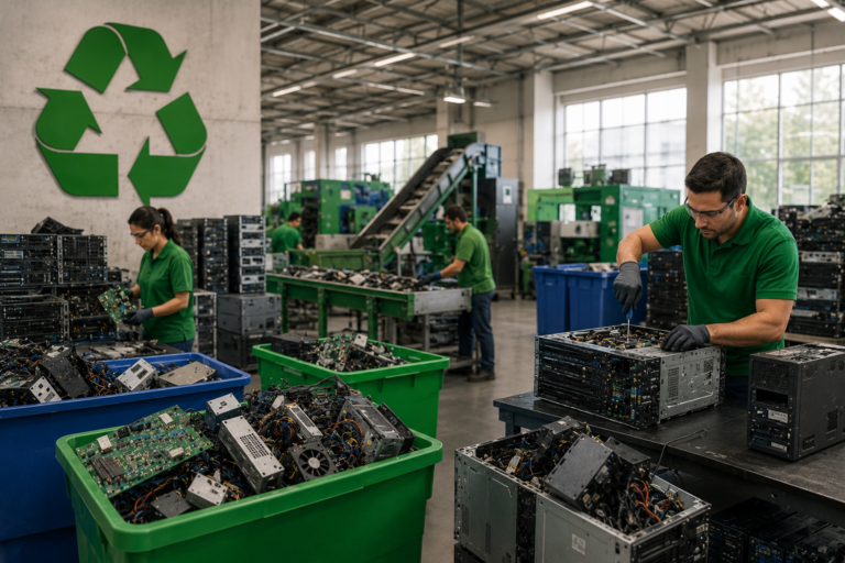 Empresas reciclaje RAEE Santiago