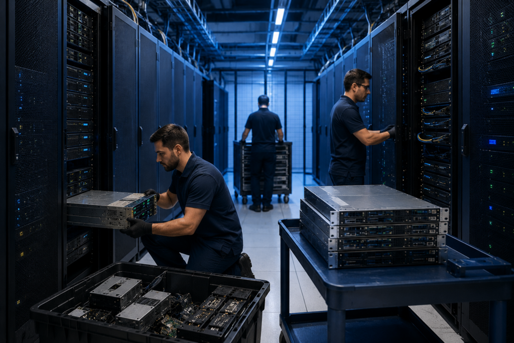 Gestión de residuos en data centers