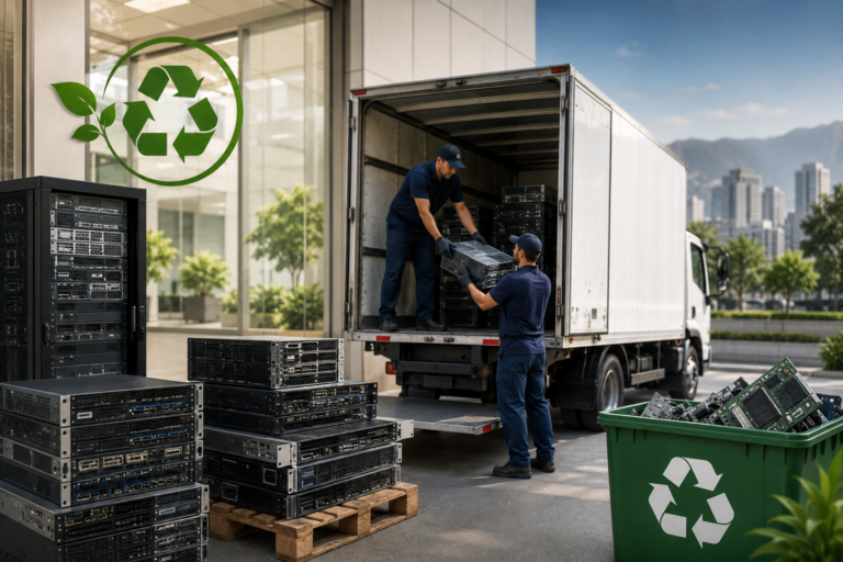 Retiro y reciclaje de servidores para empresas en Santiago